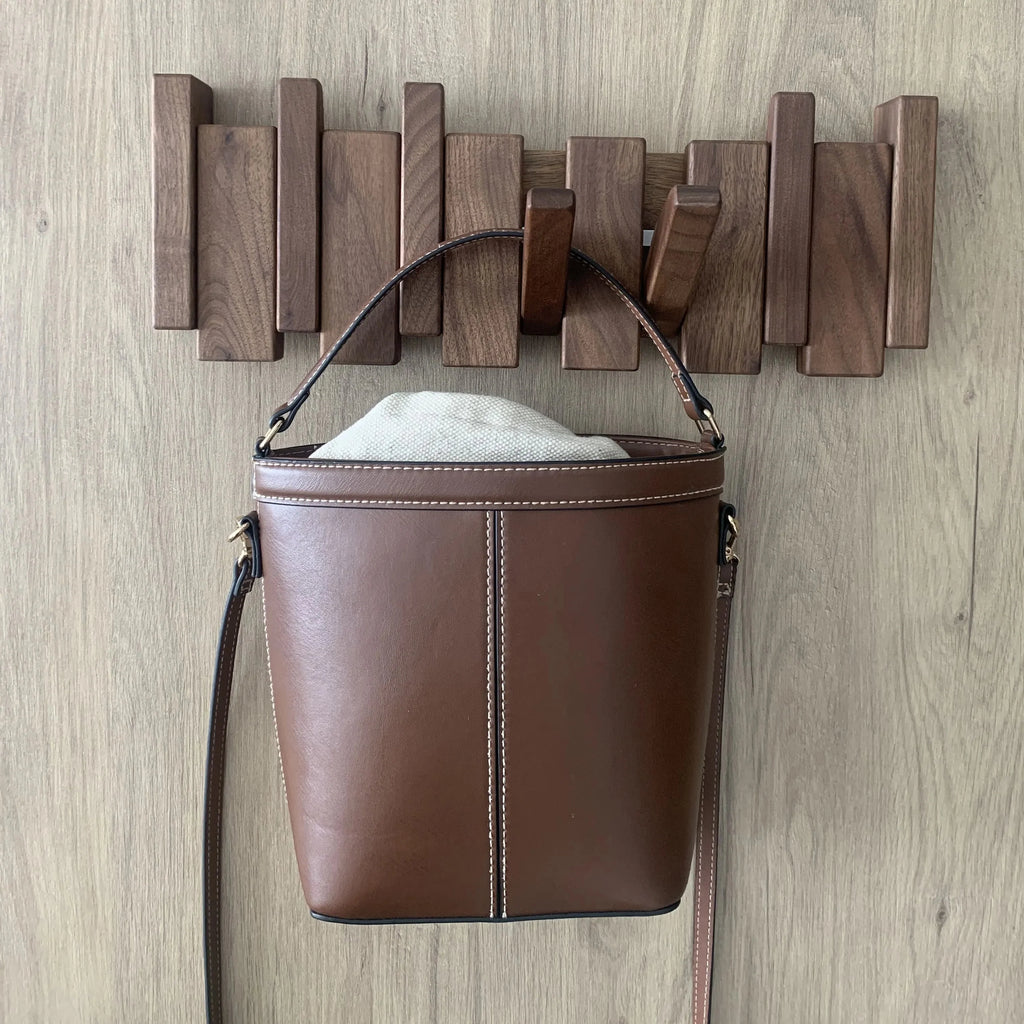 Perchero de pared en madera | Colgadores plegables